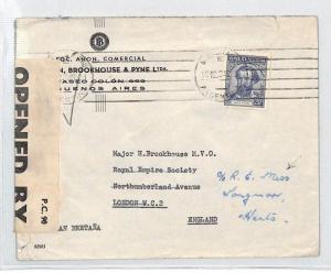 Argentina Buenos Aires Opened By Examiner Cover PTS 1941 BS38