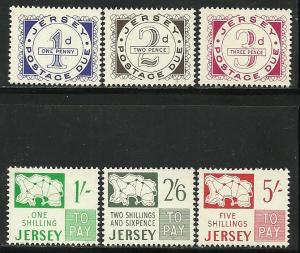 Jersey # J1-6, Mint Hinge. CV $ 50.65