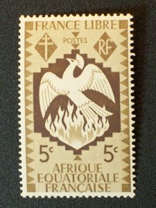 French Equatorial Africa Scott #142 MNH