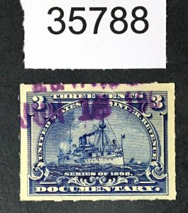 US STAMPS # R165 REVENUE USED CAT. $ LOT #35788