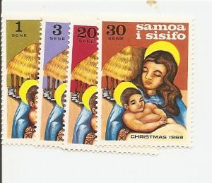 Samoa 300-303 MNH