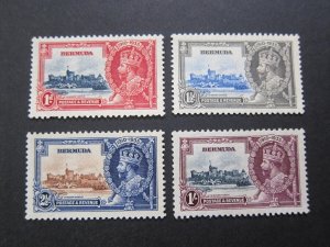 Bermuda 1935 Sc 100-105 set MNH(100,102)/MH