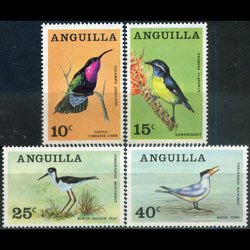 ANGUILLA 1968 - Scott# 36-9 Local Birds Set of 4 NH