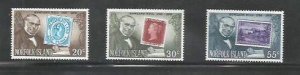 NORFOLK IS - 1979 - Rowland Hill - Perf 3v Set - Mint Never Hinged