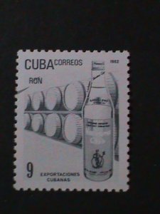 CUBA-1982-SC# 2489- EXPORTS-RUM MNH VERY FINE  WE SHIP TO WORLDWIDE.