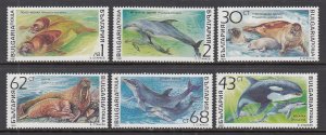 Bulgaria 3665-3670 Marine Life MNH VF