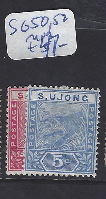 MALAYA  SUNGEI UJONG  (P0507B)  TIGER 2C, 5C    SG 50, 52   MOG