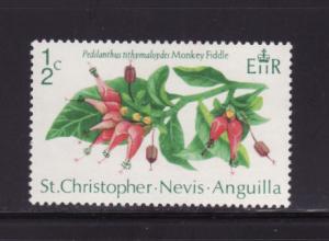 St Kitts-Nevis 238 MNH Flowers, Monkey Fiddle (A)