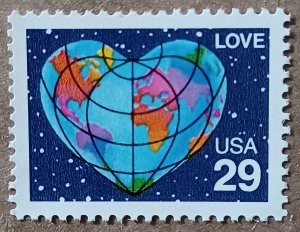 United States #2535 29c Love MNH (1991)