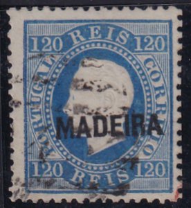 Madeira 1871-80 SC 28 USED 