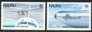 Nauru Sc #192-193 MNH