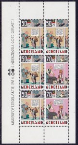 Netherlands - 1984 - Scott #B610a - MNH sheet - Comic Strips