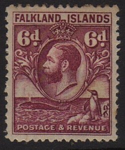Falkland Islands 1929 Sc 59 MH