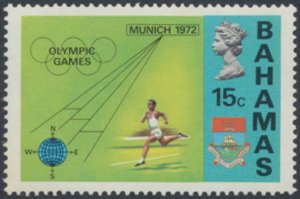 Bahamas  SC# 337  MVLH   Olympics 1972 see details & scans