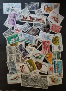 POLAND Vintage Stamp Lot Collection Used  CTO T5849