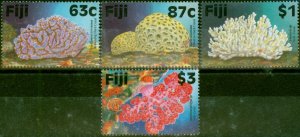 Fiji 1997 Coral Reef Set of 4 SG982-985 V.F MNH