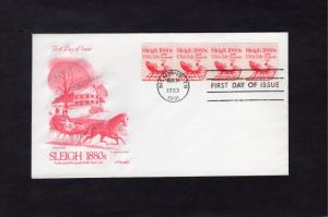 1900 Sleigh, FDC coil, Artmaster