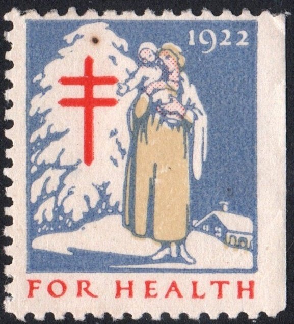 WX30 Christmas Seal (1922) Used/No Gum