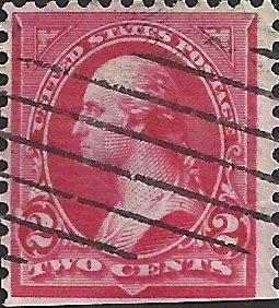# 252a SCARLET USED GEORGE WASHINGTON