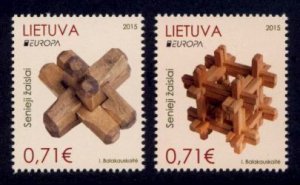 Lithuania Sc# 1050-1 MNH Europa 2015