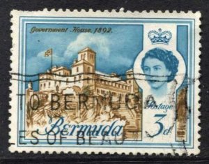 STAMP STATION PERTH Bermuda #177 QEII Definitive Used - CV$0.25