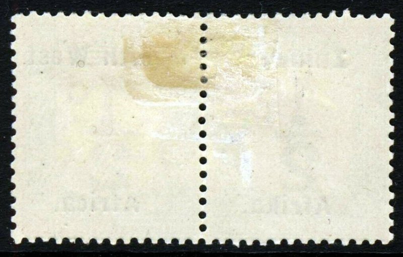 SOUTH WEST AFRICA 1924 POSTAGE DUES ½d. Black & Green Bilingual Pair SG D23 MINT