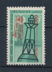 [113612] Uruguay 1971 Parcel stamp Railway train Red OVP MNH