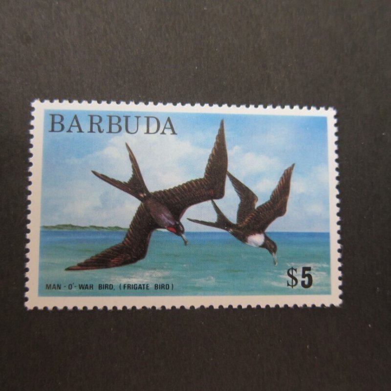 Barbuda Sc 186 Birds set MNH