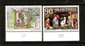 Slovenia Sc 311-2 NH of 1997 - Christmas & New Year 