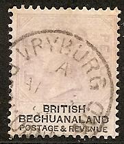 Bechuanaland  12 Used 1887 2p lilac Victoria CV $10.00