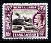 Kenya, Uganda & Tanganyika 1935 Mount Kenya KG5 perf 65c ...