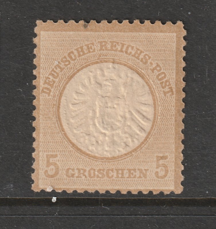 Germany a MH 5gr large shield Eagle from 1872 MH