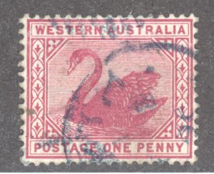 Western Australia, Scott #62, Used
