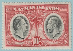 CAYMAN ISLANDS 80 MINT LIGHTLY HINGED OG *  NO FAULTS VERY FINE!  TZD