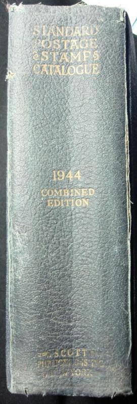 1944 Used Scott Standard Postage & Stamp Catalogue