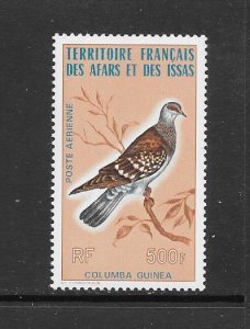 BIRDS -  AFARS and ISSAS #C102   MNH