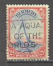 BERMUDA Sc# 109A USED F Sailboat  