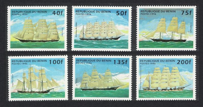 Benin Ships 6v SG#1382-1387