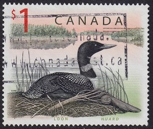 Canada - 1998 - Scott #1687 - used - Bird Loon