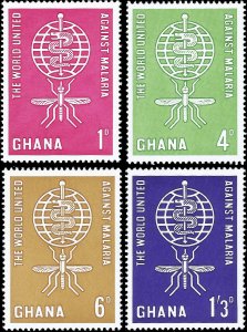 Ghana 1962 Sc 128-31 M lh