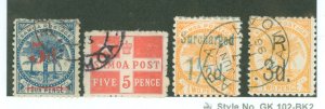 Samoa (Western Samoa) #22-25 Used