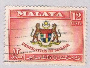 Malaya Federation 87 Used Federation COA (BP22417)