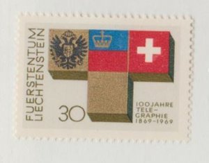 Liechtenstein Scott #461 Stamp - Mint NH Single