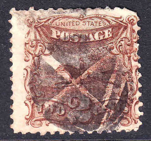 USA 113 BOLD FANCY CANCEL $85 SCV