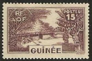 French Guinea 133 mint, no gum  1938.  (F424)