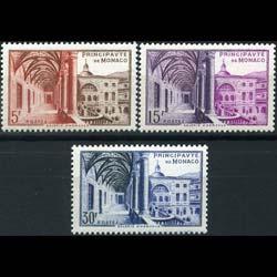 MONACO 1952 - Scott# 292-4 Phil.Museum Set of 3 NH