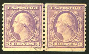 U.S. #494 USED PAIR