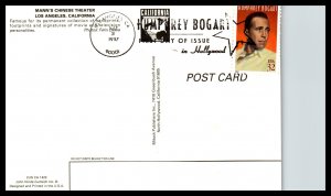 US 3152 Humphrey Bogart Post Card U/A FDC