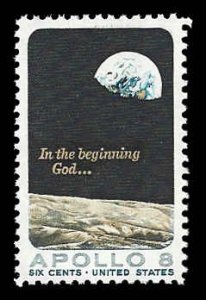 PCBstamps   US #1371 6c Apollo 8, MNH, (9)