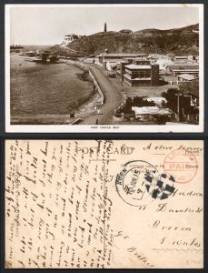 Aden Postcard to UK
